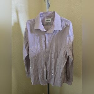 Goodfellow & Co Long Sleeve Button Up Shirt Size L 16-16 1/2